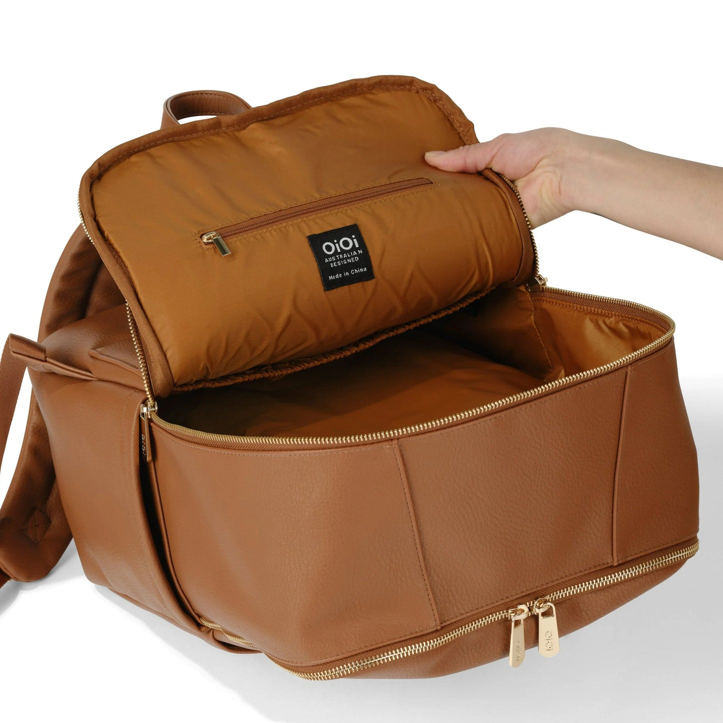 Multitasker Diaper Backpack - Chestnut
