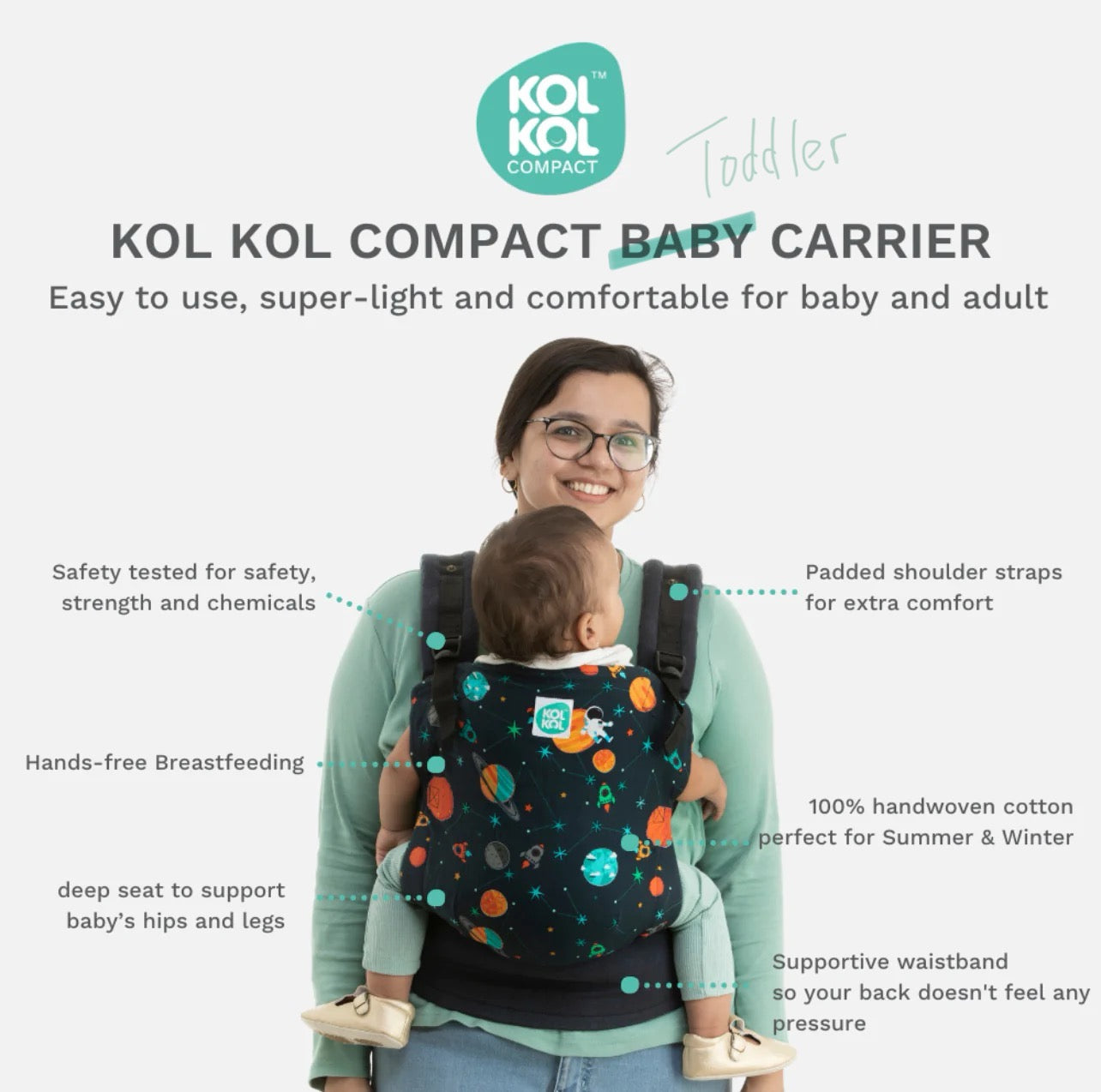 Kol Kol Compact Toddler Carrier