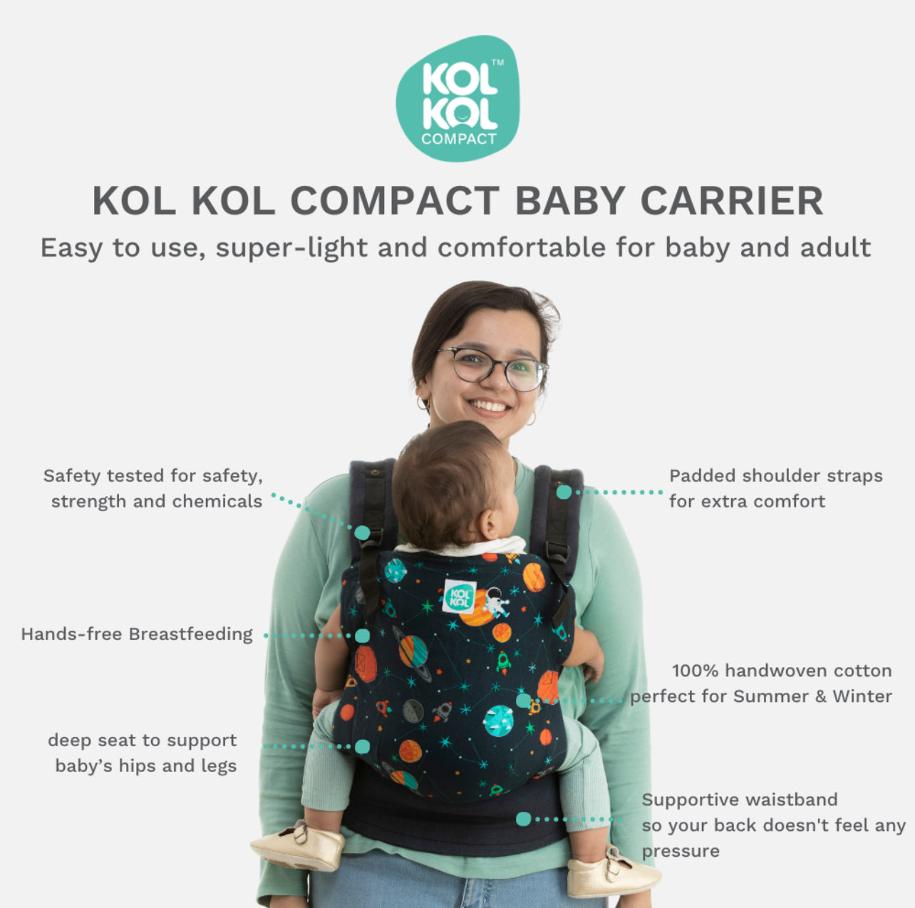 Kol Kol Compact Toddler Carrier