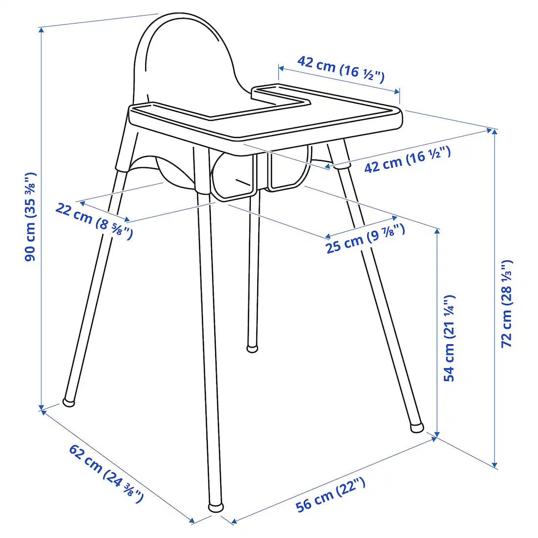 IKEA ANTILOP Highchair