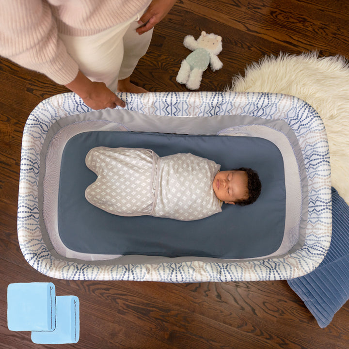 Ingenuity Portable Rocking Cot - Fletcher