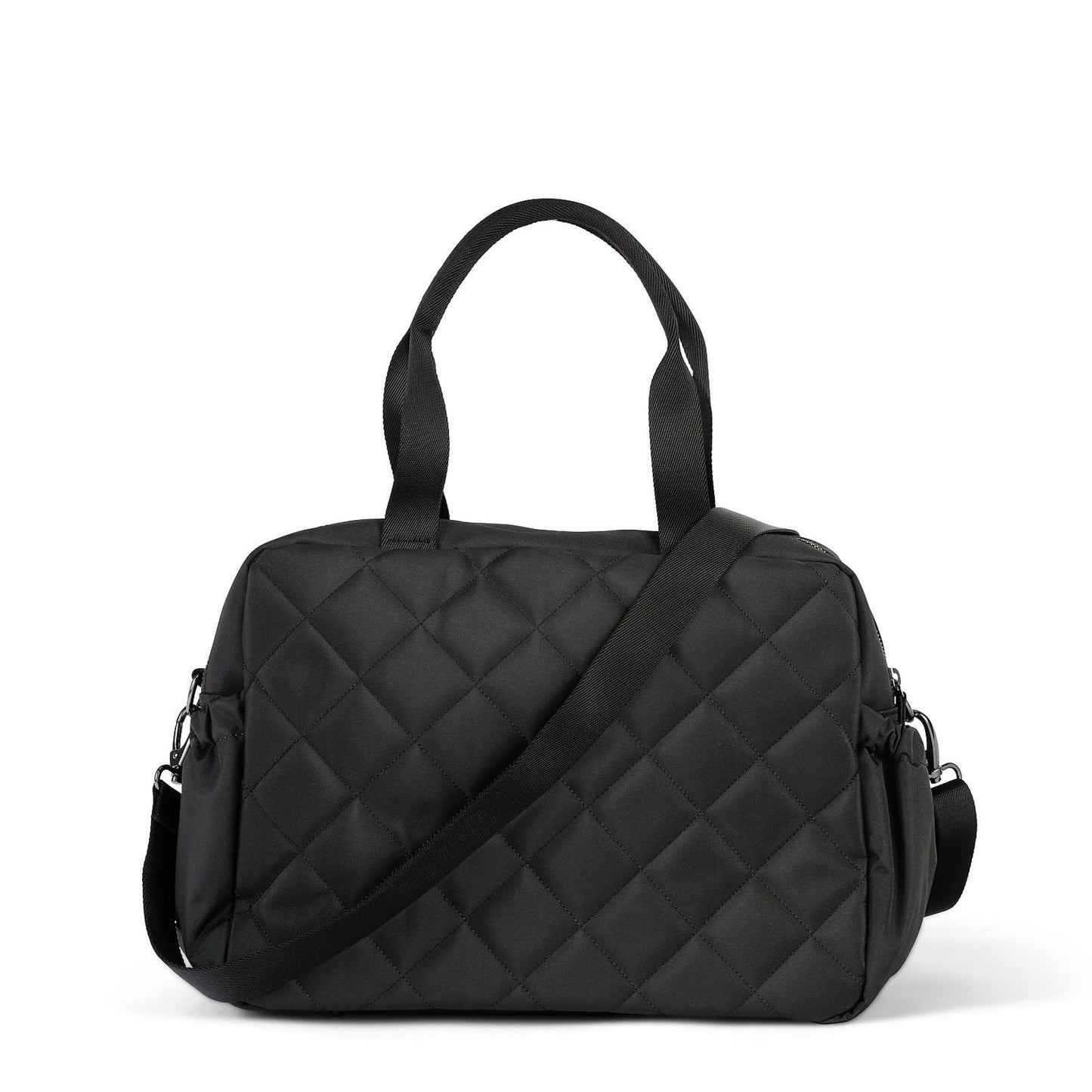 Carry All Diaper Bag - Black Diamond Quilt
