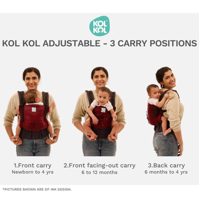 Kol Kol Adjustable Infant to Toddler Carrier