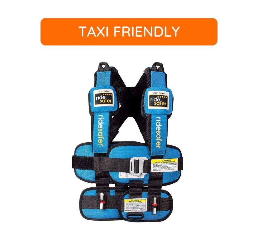 RideSafer Travel Vest / Portable Car Seat (Size XS)