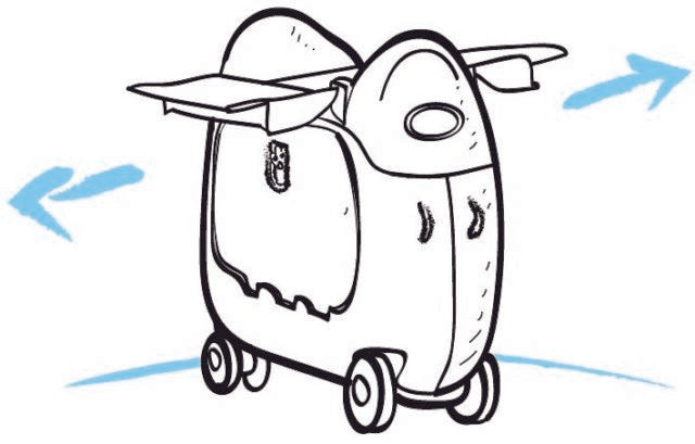 MuuHoo Kid Luggage (Flight sleeping friendly)