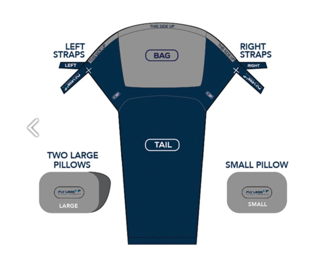 Fly LegsUp - Plane Bed