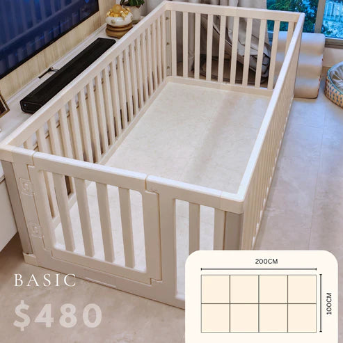 Modular Playpen by BomBom | Korea’s #1 Customisable Mat & Playfence for Kids