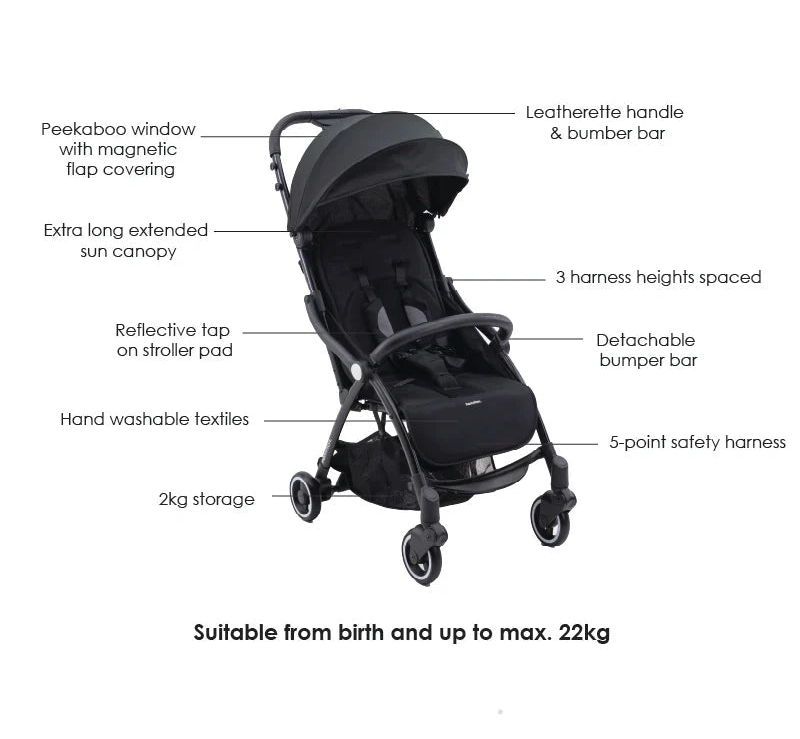 Hamilton X1 Lite MagicFold Stroller