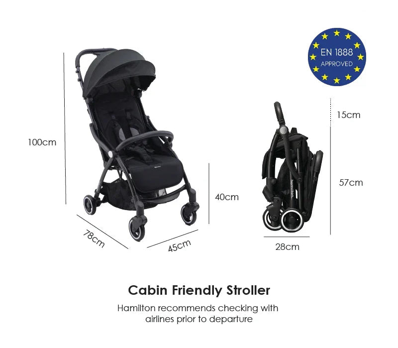 Hamilton X1 Lite MagicFold Stroller