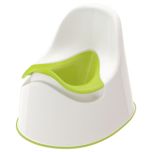 IKEA white/green kid's potty
