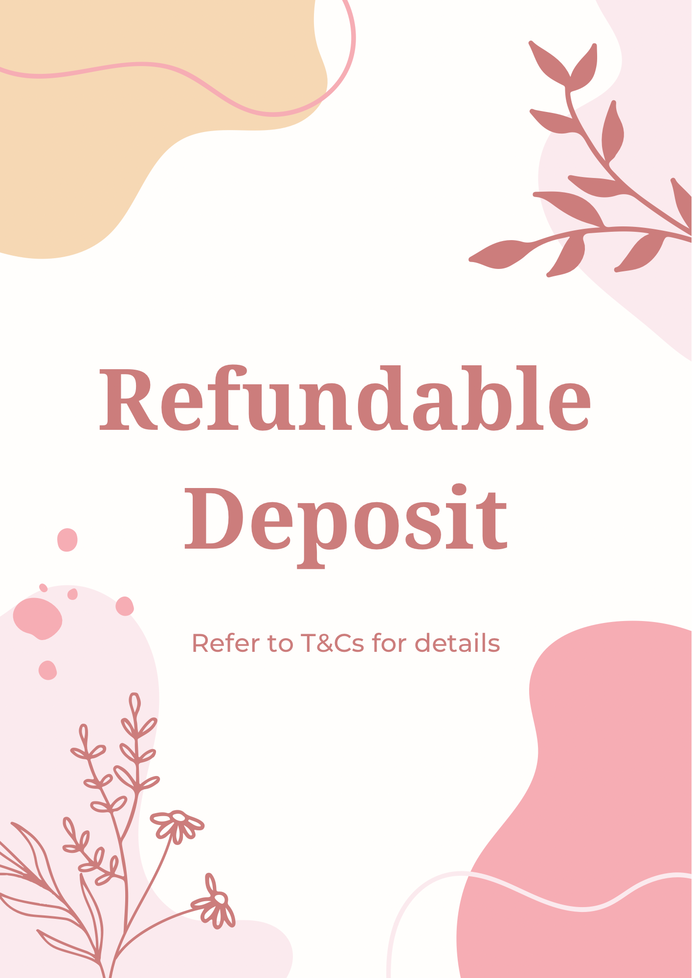 Refundable Deposit - Connecta - Baby Size