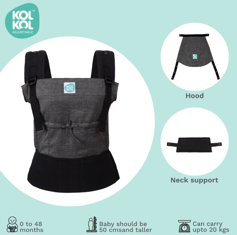 [SALES] Kol Kol Adjustable Infant to Toddler Carrier (for Baby Carriers Rental Philippines only)