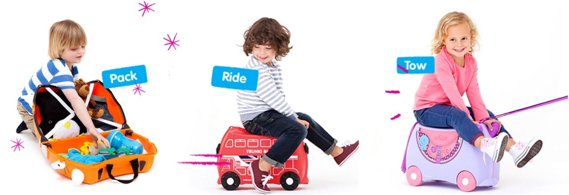 Trunki Ride-On Kids Luggage