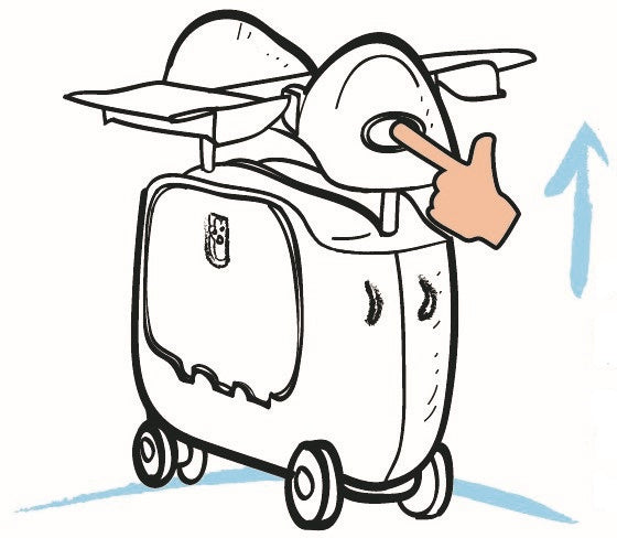 MuuHoo Kid Luggage (Flight sleeping friendly)