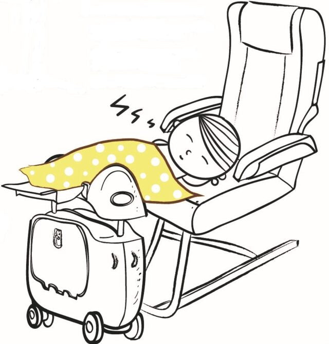 MuuHoo Kid Luggage (Flight sleeping friendly)